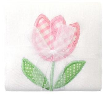 Tulip Burp Cloth