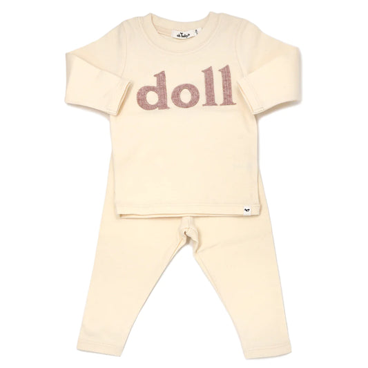 Doll Ribbed 2 PC Set