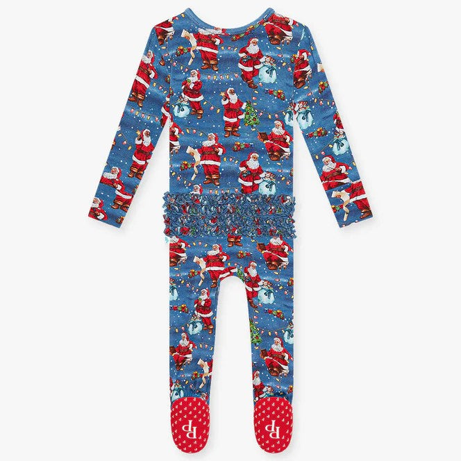 Santa Claus Footie Zip 1PC