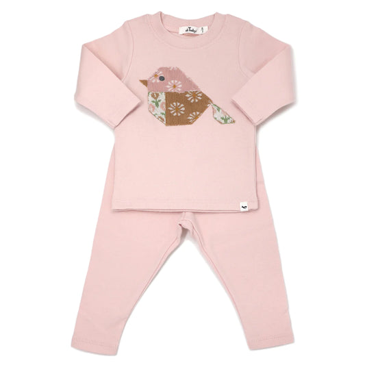 Quilted Bird 2 PC Set